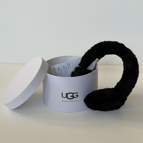 Ugg black ear - ugg, box